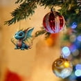 thumbnail image 4 of 2025 New Christmas Dragon Baby Hanging Ornaments Set 2D 3.14 Inch Acrylic Dragon Figurines Christmas Tree Decorations Cute Cartoon Pendants for Car Home Holiday Vacation Themed Decor and Gifts, 4 of 5