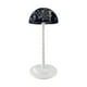 thumbnail image 3 of Soporte para la cabeza, organizador de gorras con cúpula de encaje, cabeza de maniquí para peinar el cabello Negro, 3 of 8