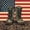 Patriotic 09, variant on Manfei Retro Camo Boot Twin Bedding, Vintage US Flag Bedding Comforter Set, Red White Blue, Black Reversible 7 Pieces