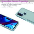 thumbnail image 2 of eBizWare Case for Motorola Moto G Pure, Moto G Power 2022 Rugged Phone Case, Military Grade 2 in1 Hybrid Heavy-Duty Rubber Shockproof Protective Slim TPU Cover (Mintgreen), 2 of 6