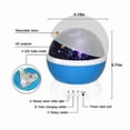 thumbnail image 2 of Lámpara de proyector Moon Star LED Light Sky World para bebé, 2 of 3