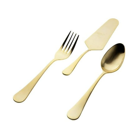  Dora  Vita Light Gold Plated High Luster 18 0 Stainless 