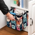 thumbnail image 5 of Alpaca Foldable Toy Box with Handle, 10.8"x10.5"x10.6", Large Capacity Storage Bins, Storage Cubes, Storage Baskets, 5 of 6
