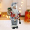 thumbnail image 2 of 30cm Standing Santa Doll Christmas Figure Figurine Festival Christmas Doll Decor for Home Decor, 2 of 9