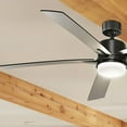 thumbnail image 6 of 330060SBK-Kichler Lighting-Lucian Elite XL - 5 Blade Ceiling Fan with Light Kit In Modern Style-14.25 Inches Tall and 60 Inches Wide-Satin Black, 6 of 14