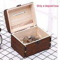 thumbnail image 3 of Hucha de madera vintage con cerradura, caja de cofre del tesoro de madera, caja de dinero de madera vintage hecha a mano, caja de dinero segura, caja de dinero, caja de dinero, caja de dinero, gi, 3 of 5