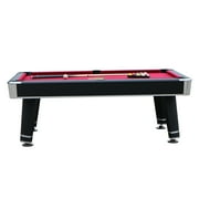 طاولة بركة Hathaway Jupiter ، 84 بوصة × 48 بوصة ، أسود