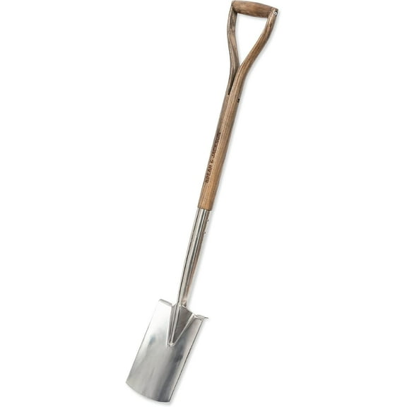 Spear & Jackson R715 Traditional Stainless Steel Border Spade with 28 Inch Wood YD handle