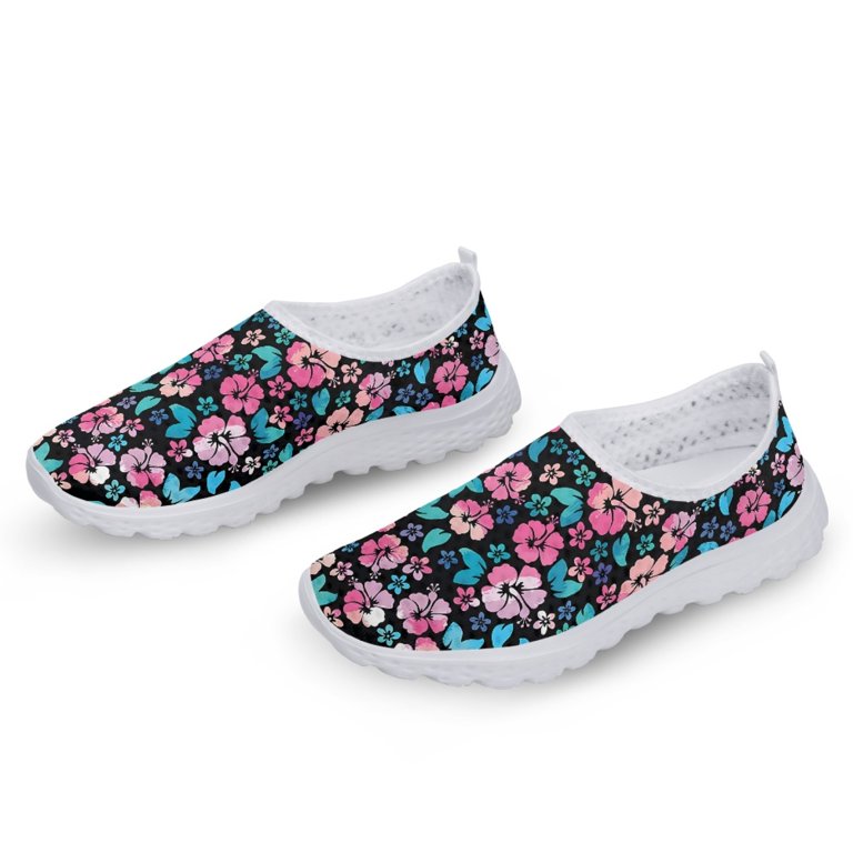 Hawaiian Hibiscus Loafers Tropical Plant Floral Print  display picture 1