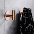 thumbnail image 2 of Stainless Steel Bathroom Hooks, Heavy Duty Coat Hooks for Kitchen, Living Room, Hotel, 2 Pack, 2 of 5