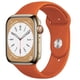 thumbnail image 1 of Correa de silicona para Apple Watch Band 49mm 45mm 44mm 42mm 41mm 40mm 38mm correa de reloj pulsera iWatch Series 8 7 6 5 4 3 SE banda Dengxun unisex, 1 of 2