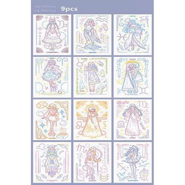 Anime Baohong 100% Cotton Watercolor Painting Paper 300g Professional Tutorial Draft Coloring Paper For Practicing Art Supplies19cmx13cm He Qiyong unisex