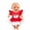 Robe de Père Noël Rouge, variante sur Tenue de Poupée de Noël Robe Vêtements Accessoires Lot pour Poupée de 18 Pouces American Girl Our Generation My Life