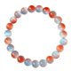 thumbnail image 2 of Pulsera de energía positiva con piedra ojo de gato para hombre y mujer, doble color, elástica, con cuentas, para uso diario, 2 of 5