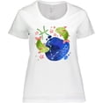 thumbnail image 3 of Inktastic Pisces Constellation Zodiac Sign Illustration Women's Plus Size T-Shirt, 3 of 5