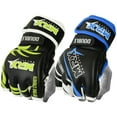 thumbnail image 1 of MRX MMA Grappling Gloves for Men Martial Arts Training Fighting Bag Glove Cage Fight Mitts (Black/Green, Medium), 1 of 4