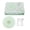 Green, variant on Rupoun Vintage Record Player with Aroma Diffuser Bluetooth Portable Wireless Speaker, White (8.66 inches / 22 cm)