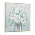thumbnail image 6 of 40" x 40" Bouquet Floral Framed Wall Art with Tan Frame, by DecMode, 6 of 8