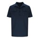 thumbnail image 4 of Camisa de Manga Corta de los Hombres con Botón de Color Sólido Blusa de Cuello con Bolsillo, Top de Poliéster Casual para Toda la Temporada de Uso Diario Y Casual, 4 of 5