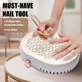 thumbnail image 2 of ACDANC Smart Nail Salon Dust Collector: Auto-Clean Reusable Filter & 45dB Quiet (pink), 2 of 7