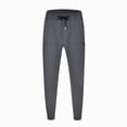 thumbnail image 3 of Ccpelsie Men's Lounge Pants Straight Leg Slim Fit Sweatpants Lightweight for Spring Summer Casual Home Wear with Pockets(Dark Gray,33), 3 of 8