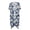 Blue Hibiscus Flower, variant on Xoenoiee Pink Floral Print Women Swimsuit Cover Up Half Sleeve Boho Bathing Suit Coverups Skin Friendly Kimonos Cardigans for Swimwear