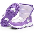 thumbnail image 6 of Harvest Land Toddler Girls Snow Boots Kids Winter Warm Boots Waterproof Slip Resistant Outside Shoes(Toddler/Little Kids/Big Kids), 6 of 6