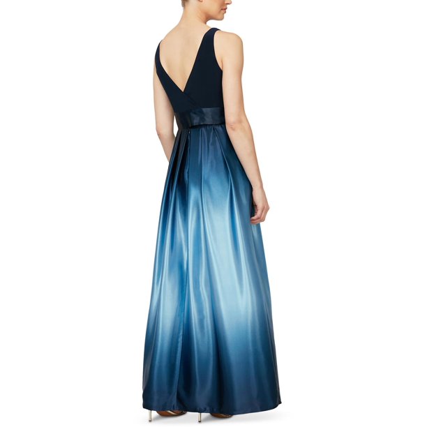 SLNY Womens Petites Ombre Satin Evening Dress - Walmart Business Supplies SLNY Womens Petites Ombre Satin Evening Dress - Walmart Business Supplies