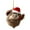 Q, variant on DAMAI Forest Animal Acorn Ornaments With Christmas Hat Berry Pinecone, 2026 New Cozy Woodland Animal Christmas Tree Decor, 2D Flat Acrylic Pine Cone Animal Hanging Pendants for Xmas Nature Lovers