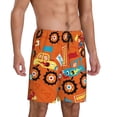 thumbnail image 2 of Naloa Monster Truck Men's Short Pajama Pants, Lounge Comfort Shorts with Elasticized Waistband and Side Pockets - XX-Large, 2 of 9