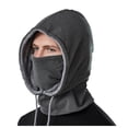 thumbnail image 2 of PEIXUN Men Winter Outdoor Riding Headgear Cold-Proof Ski Cap Warm Bib Face Mask Integrated Cold-Proof Hood Hat, 2 of 4
