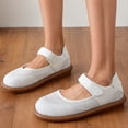 thumbnail image 6 of CAIXAI Wide Toe Box Sneakers Women Adjustable Upper Womens Walking Sneakers Classic Walking Anti-Skid Walking Shoes for Women Mesh Knitted Woven Mary Jane Shoes Women Hands-Free Foam Shoes, 6 of 8