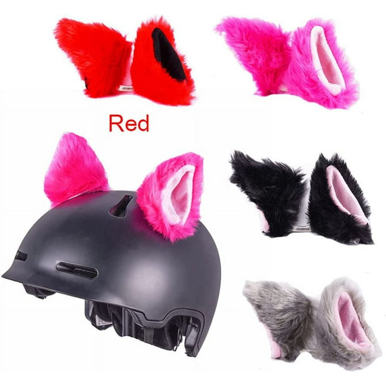 Horn For Motorcycle Helmet, Helmet Decoration Cat Ear Shape Cute Plush Bike Suitable All Seasons 11 Colors Your Choice 4ab1162c A5e2 4226 A915 4fdd53d00f9c.3ee5c7584af3f4533980a4baea27b6a1