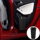 thumbnail image 3 of Organizador de caja de almacenamiento para paraguas de coche, para asiento de pasajero, para rellenar huecos de teléfono, gafas, llaves, tarjetas, guantes, gafas y artículos pequeños, color negro., 3 of 6