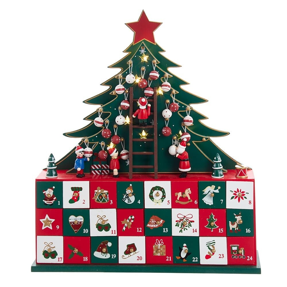 Decorazione Natalizia In Legno A Forma Di Bicicletta Con Albero Di Natale - 44,5 X 35,5 Cm, Stile Rustico Per Casa - 5
