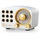 thumbnail image 1 of wonima44 Retro Radio Bluetooth Speaker, Vintage Radio FM Radio with Old Fashioned Classic Style, Strong Bass Enhancement, Loud Volume, Bluetooth 5.0 Connection, TF Card Slot and MP3 Player (White), 1 of 1