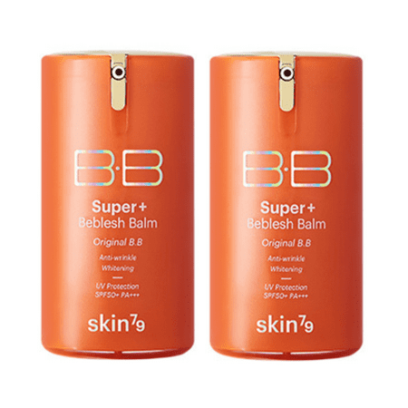 SKIN79 Super Plus Beblesh Balm Orange BB Cream 40g, 2 Pack