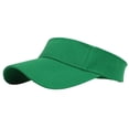 thumbnail image 2 of Lumtrix Vintage Sport Sun Visor Hats for Women Men Adjustable Plain Empty Top Baseball Sun Cap Tennis Golf Sport Wear Green One Size, 2 of 3