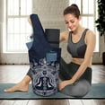 thumbnail image 6 of Yoga Mat Bags and Carriers Fits All Your Stuff,Yoga Mat with Bag With Large Side Pocket & Zipper Pocket,Yoga Gifts for Women and Yoga Lover, 6 of 6