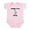 Petal Pink, variant on CafePress - Daddys Little Cricket Buddy. - Baby Light Bodysuit, Size Newborn - 24 Months