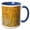 Blue/White, variant on 3drose, Colorado, Uncompahgre National Forest. Autumn Forest Landscape., 11oz Mug