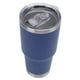thumbnail image 1 of Botella aislada al vacío Taza térmica de acero inoxidable Taza de café Doble pared con tapa para viajesAzul, 1 of 14