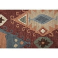 thumbnail image 2 of Alora Decor Itasca 5' x 8' Patchwork Red/Blue/Beige/Brown Hand-Tufted Area Rug, 2 of 3