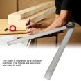 thumbnail image 4 of 2 In 1 Digital Display Angle Meter Stainless Steel Protractor For Woodworking Inner And Outer Angle Measurement Locking Knob Clear And Easy To Read Scale, 4 of 8