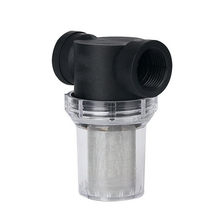

Water Cleaner Pre-Filter Household Water Purifier Health Household Water Filter Black (4 Interface-20 Mesh Network)