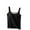 Black, variant on fatyb Womens Square Neck Tank Tops with Built in Bra Cotton Sleeveless Padded Camisole Shirts for Women