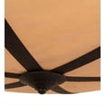 thumbnail image 4 of Meyda 157572 48 in. Commerce Jackson Inverted Pendant, Reticulated Black, 4 of 4