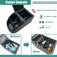thumbnail image 5 of MooSun Universal Truck Seat Center Console Automotive Organizers, Gray, 5 of 6