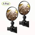 thumbnail image 3 of Bicycle Mirror Bicycle Rearview Mirror - 2X Bicycle Mirrors Universal Cycling Bicycle Mountain Bike Handlebar Rearview Mirror 360 Degree Rotation, 3 of 7