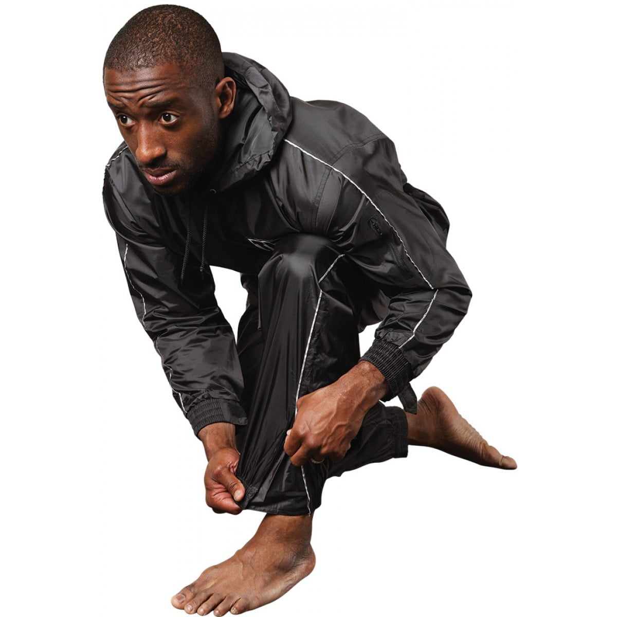 title pro hooded sauna suit